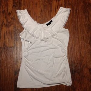 White House black  market white dressy shirt